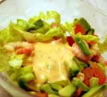 Salate sa avokada - recepti