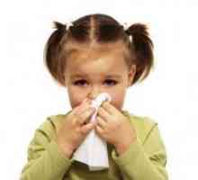 Nego za liječenje kroničnog curenje iz nosa u djeteta?