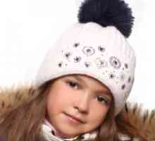 Dječje zimske kape za djevojčice