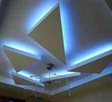 Dizajn strop gips s pozadinskim osvjetljenjem
