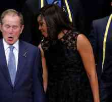 George W. Bush je plesala na pogreb