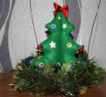 Božićno drvce izrađene od filca