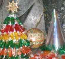 Kako napraviti božićno drvce bombone?