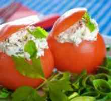 Punjene rajčice sa sirom i češnjakom - recept