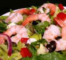Grčka salata s kozicama - recept