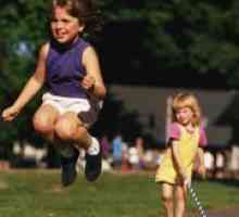 Kako naučiti dijete da skok konopac?