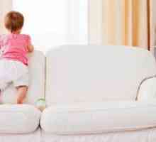 Kako očistiti kauč iz dječjeg urina?