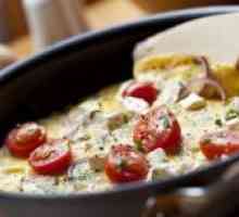 Kako kuhati omlet s rajčicama?