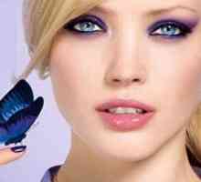 Kako napraviti lijep i dramatičan make-up za plave-sive oči?