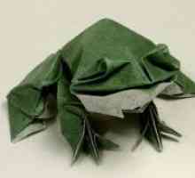 Kako napraviti žaba od papira?