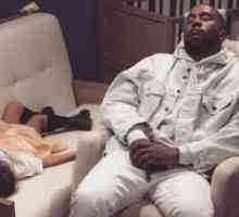 Kanye West i sjever beba spava u trgovini