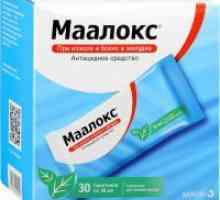 Maalox - indikacije za primjenu