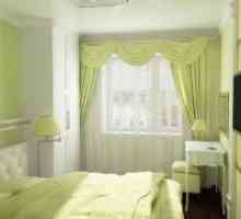 Mala-size spavaća soba u Hruščov - dizajn