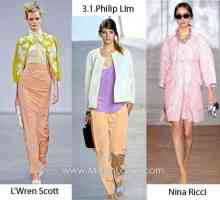 Modni odjeća proljeće boje 2012