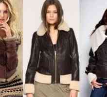 Trendi kožne jakne za žene