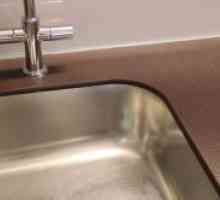 Čišćenje od nehrđajućeg čelika sudopera