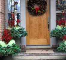 Božićni ukras ladanjsku kuću
