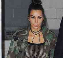 Novi trend Kim Kardashian: dress-net i provokativna donje rublje