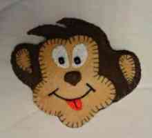 Majmun magnet izrađene od filca