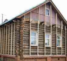 Suočavanje drvene kuće fasade - što je materijal bolji?