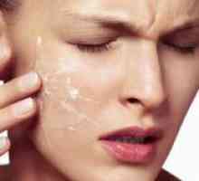 Vrlo suhi kože lica pahuljice - što učiniti?