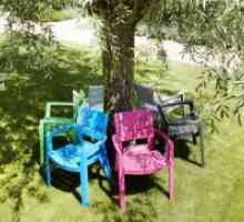 Plastične stolice za vrt