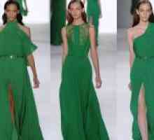 Smaragdno zelena haljina