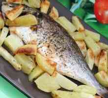 Riba pečena s krumpirom