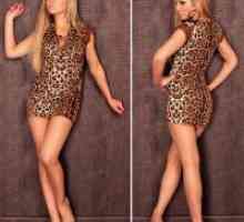 Od čega nositi leopard haljinu?