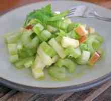 Salata od celera stapke sa krastavcima