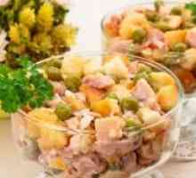 Salata „Obzhorka” s croutons