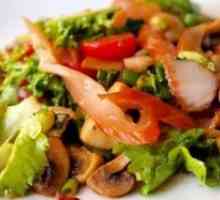 Salata od gljiva i piletine