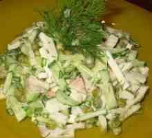 Salata od lignji i krumpira