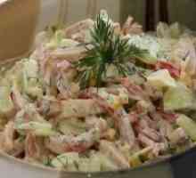 Salata od krastavaca i kobasica
