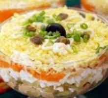 Salata s jetre bakalara - recept