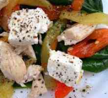 Salata od paprike i piletine