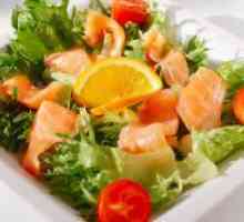 Salata sa lososom i rajčicom