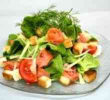 Salata od slanih pastrve