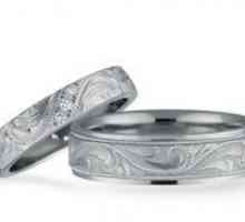 Srebrna vjenčano prstenje