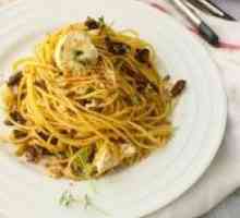 Špageti s gljivama