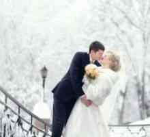 Vjenčanje foto pucati u zimi