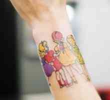 Tetovaže na zapešću za djevojčice