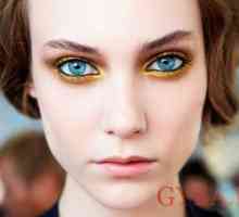 Sjena plave oči - kako pronaći i stvoriti savršeni make-up?