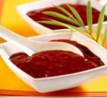 Tkemali crvene višnje šljive - recept