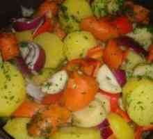 Pečeni krumpir s povrćem
