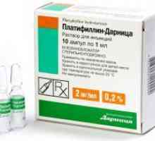 Injekcije platifillina tartarata - indikacije za primjenu