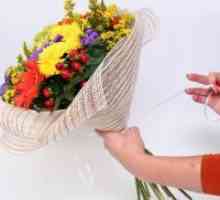 Pakiranje za cvijeće sa svojim rukama