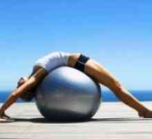 Vježbe za leđa na loptu