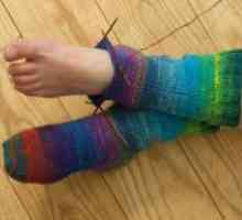 Pletenje čarape s uzorkom