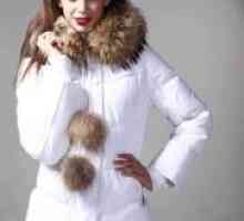 Ženska zimska jakna sa krznom na sintepon